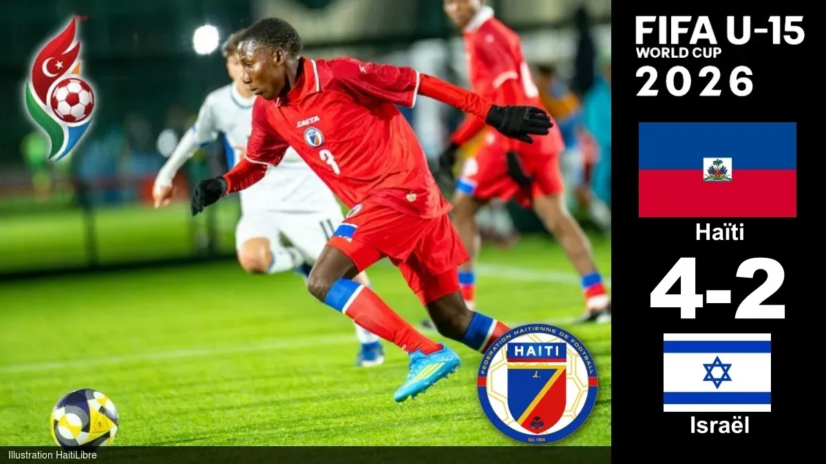 Haïti U-15 : les Grenadiers renversent Israël et rêvent mondial